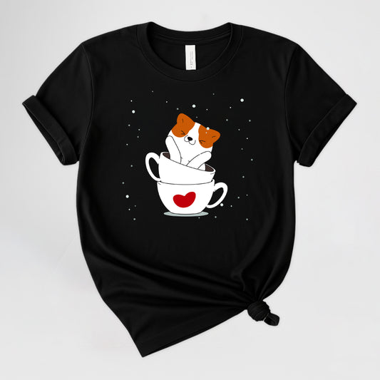 Camiseta básica para mujer - Perfect for coffee & cat lovers